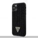 Guess Rhinestones Triangle Metal Logo Fodral för iPhone 11 Pro Svart