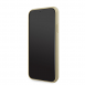 Guess Rhinestones Triangle metalllogofodral för iPhone 11 Gold