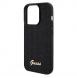 Guess PU Square Mirror Script Logo Fodral för iPhone 15 Pro Svart