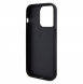 Guess PU Square Mirror Script Logo Fodral för iPhone 15 Pro Svart