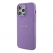 Guess PU Saffiano MagSafe Fodral till iPhone 15 Pro Lila