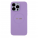 Guess PU Saffiano MagSafe Fodral till iPhone 15 Pro Max Lila