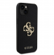 Guess PU Perforated 4G Glitter Metal Logo Fodral för iPhone 13 Svart