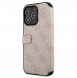 Guess PU Leather 4G Metal Logo Bokfodral för iPhone 15 Pro Pink
