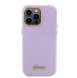 Guess PU Glitter helt inslaget fodral till iPhone 15 Pro Max Lilac