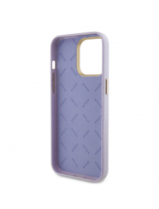 Guess PU Glitter helt inslaget fodral till iPhone 15 Pro Max Lilac
