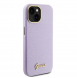 Guess PU Glitter helt inslaget fodral till iPhone 15 Lilac