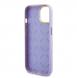 Guess PU Glitter helt inslaget fodral till iPhone 15 Lilac