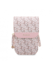 Guess PU G Cube Telefonväska Rosa