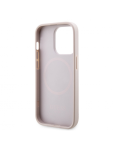 Guess PU G Cube MagSafe Fodral till iPhone 13 Pro Pink