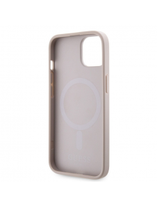 Guess PU G Cube MagSafe Fodral till iPhone 13 Rosa