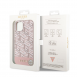 Guess PU G Cube MagSafe Fodral till iPhone 13 Rosa