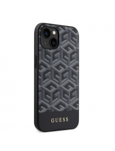 Guess PU G Cube MagSafe Fodral till iPhone 13 Svart