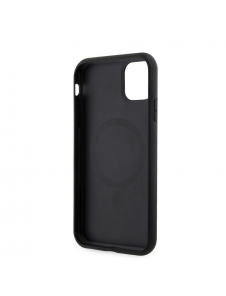 Guess PU G Cube MagSafe Fodral till iPhone 11 Svart