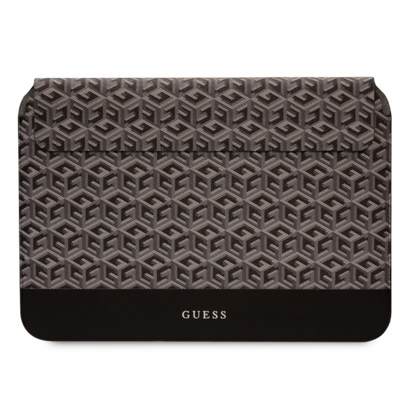 Guess PU G Cube datorfodral 16" svart