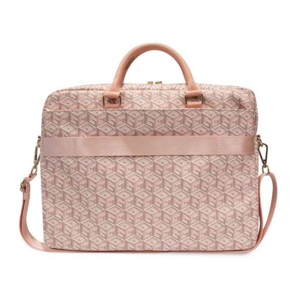 Guess PU G Cube datorväska 15/16" Rosa
