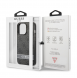 Guess PU 4G Stripe Fodral till iPhone 13 Pro Grey
