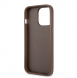 Guess PU 4G Stripe-fodral till iPhone 13 Pro Brown