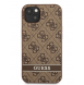 Guess PU 4G Stripe Fodral till iPhone 13 Brun