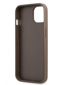 Guess PU 4G Stripe Fodral till iPhone 13 Brun
