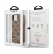 Guess PU 4G Stripe Fodral till iPhone 13 Brun