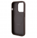 Guess PU 4G Stripe MagSafe-fodral till iPhone 15 Pro Max Brun