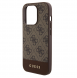 Guess PU 4G Stripe MagSafe Fodral för iPhone 15 Pro Brown