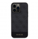 Guess PU 4G Stripe MagSafe Fodral för iPhone 15 Pro Svart