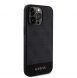 Guess PU 4G Stripe MagSafe Fodral för iPhone 15 Pro Svart