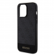 Guess PU 4G Stripe MagSafe Fodral för iPhone 15 Pro Svart
