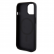 Guess PU 4G Stripe MagSafe Fodral för iPhone 15 Svart