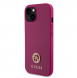 Guess PU 4G Strass metalllogofodral för iPhone 15 Rosa