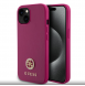 Guess PU 4G Strass metalllogofodral för iPhone 15 Rosa