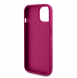 Guess PU 4G Strass metalllogofodral för iPhone 15 Rosa