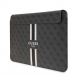 Guess PU 4G Printed Stripes Datorfodral 16" Svart