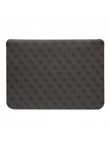Guess PU 4G Printed Stripes Datorfodral 16" Svart