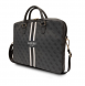 Guess PU 4G Printed Stripes datorväska 15/16" Svart