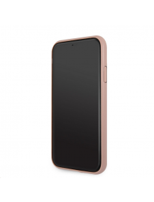 Guess PU 4G Printed Stripe Fodral till iPhone 11 Rosa