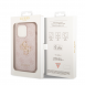 Guess PU 4G metalllogofodral för iPhone 15 Pro Max Rosa