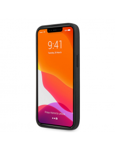 Guess PU 4G metalllogofodral för iPhone 13 Pro Grå