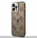 Guess PC/TPU Peony Glitter Fodral för iPhone 14 Pro Max Svart