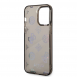 Guess PC/TPU Peony Glitter Fodral för iPhone 14 Pro Max Svart