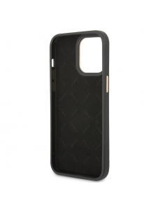 Guess PC/TPU 4G Metal Camera Outline Fodral för iPhone 14 Pro Max Svart