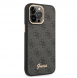Guess PC/TPU 4G Metal Camera Outline Fodral för iPhone 14 Pro Svart