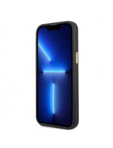 Guess PC/TPU 4G Metal Camera Outline Fodral för iPhone 14 Pro Svart