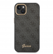 Guess PC/TPU 4G Metal Camera Outline Fodral för iPhone 14 Svart