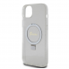 Guess IML Ring Stand Glitter MagSafe Fodral för iPhone 15 Plus Transparent