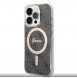 Guess IML 4G MagSafe Fodral för iPhone 15 Pro Svart