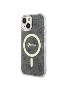 Guess IML 4G MagSafe Fodral för iPhone 15 Brun