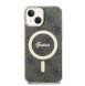 Guess IML 4G MagSafe Fodral för iPhone 15 Brun